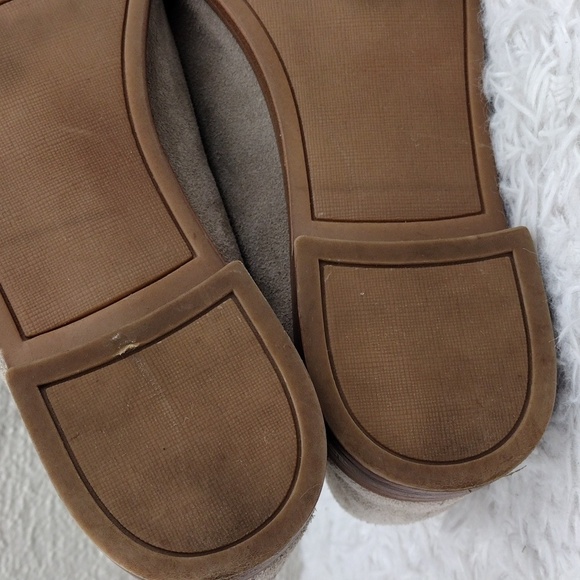 Franco Sarto Hadden Tan Suede Leather Almond Toe Low Heel Slip On Loafer Shoe - Picture 9 of 16